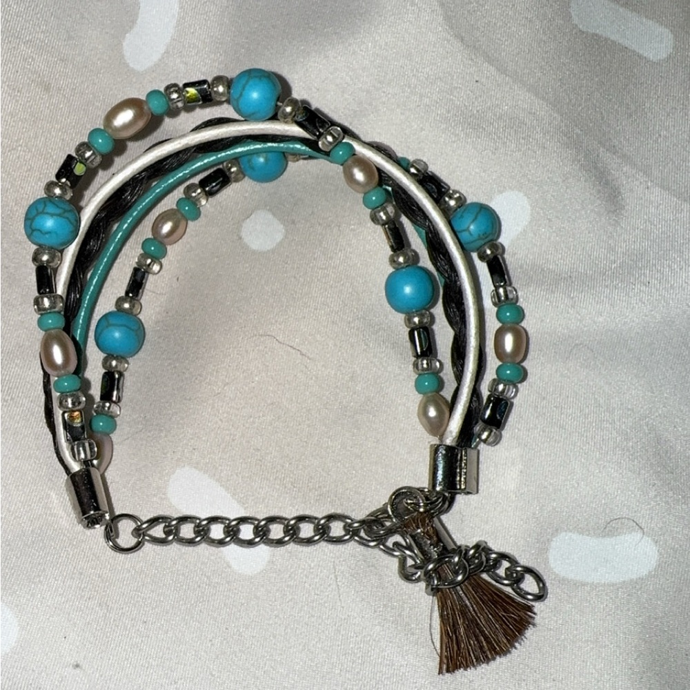 Turquoise bracelet stack - Picture 2 of 2